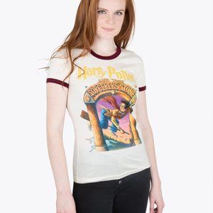Harry Potter Out go Print Ringer Tee